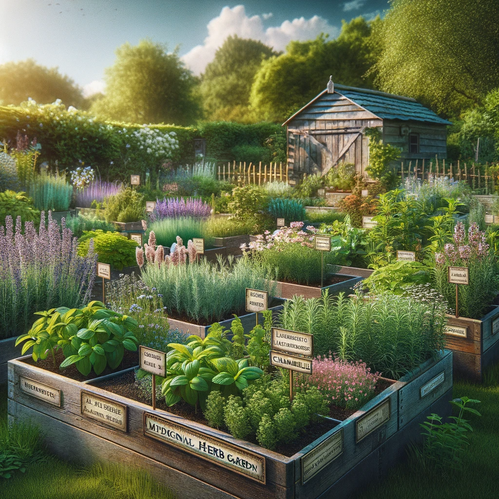 medicinal herbs in your garden
