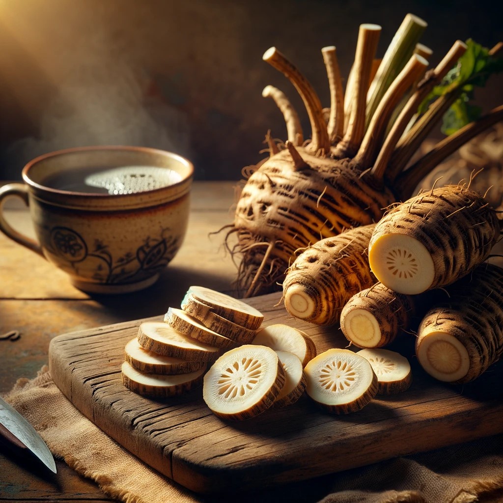 burdock root and tea burdock root and tea