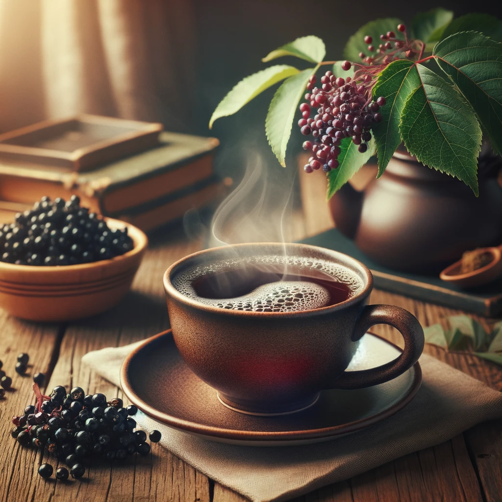 elderberry tea