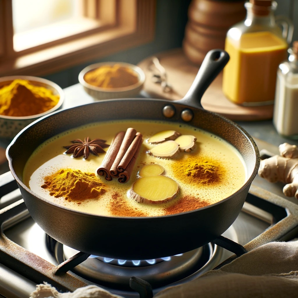 Discover Turmeric Golden Milk's benefits: a soothing drink with anti-inflammatory and antioxidant properties, plus a guide to making it.