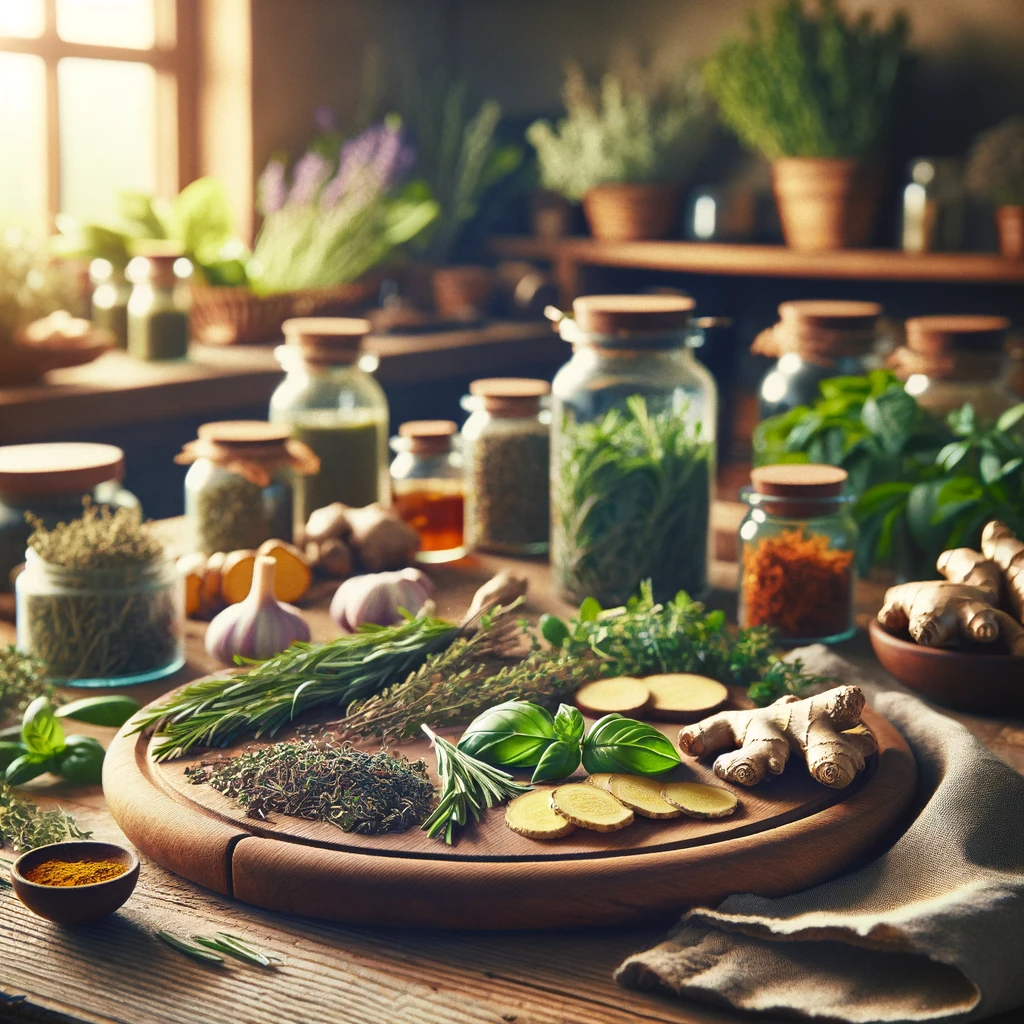 healing kitchen herbs