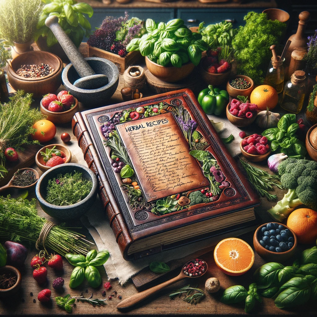 herbal recipes preparations foods and herbal medicine