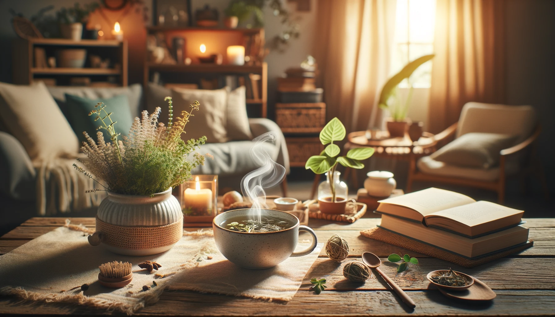 drink herbal tea daily