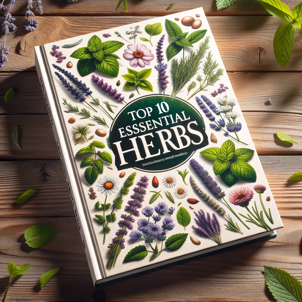 Herbal Ella's Top Ten Essential Herbs FREE guide
