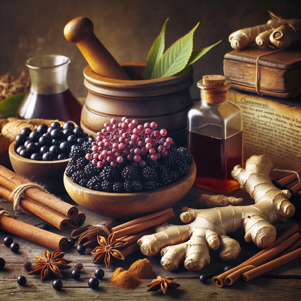elderberry syrup traditional medicine